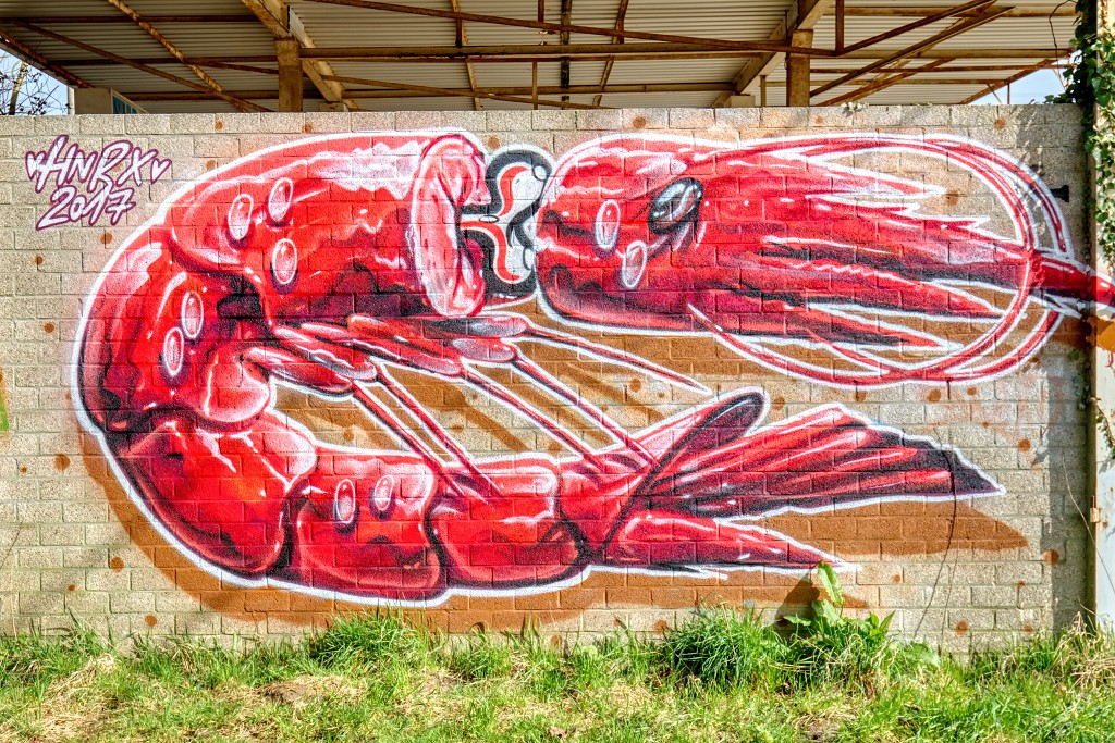 HDR Doel belgie belgique urbex decay verlaten spookdorp spookstad kerncentrale graffiti
